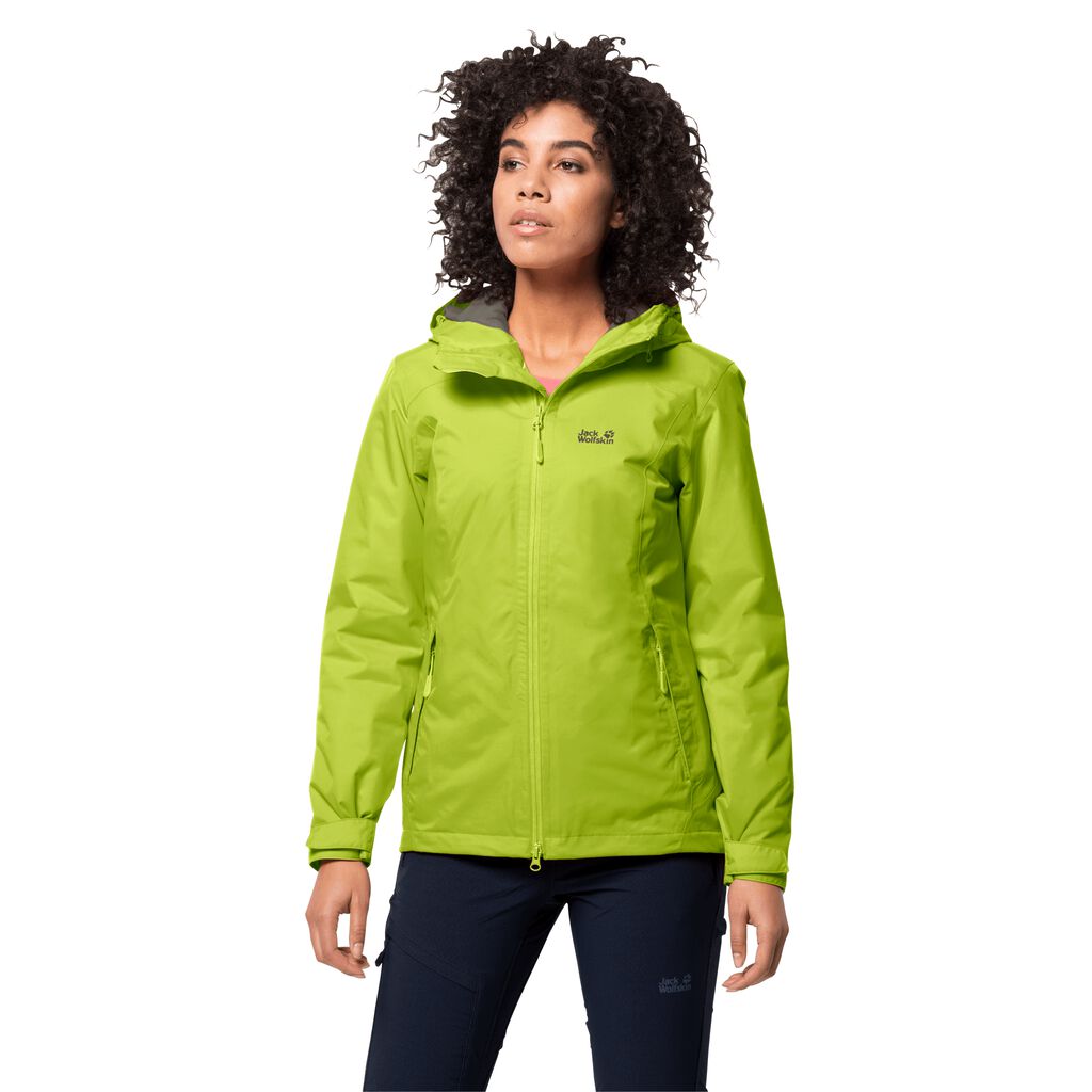 Jack Wolfskin FROSTY MORNING Vestes Femme Vert Clair - HPAMLWY-39